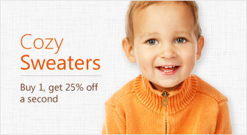 Cozy Sweaters Buy 1, get 25% off a second 