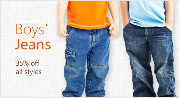 Boys' Jeans 35% off all styles