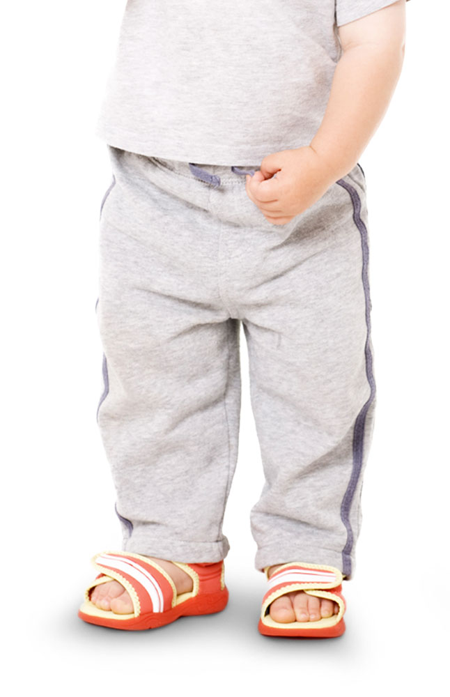 Image for Borsati Gray Fleece Pants from AuroraESite