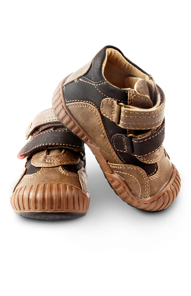 Image for Luigi Valenti Baby Brown Leather Shoes from AuroraESite