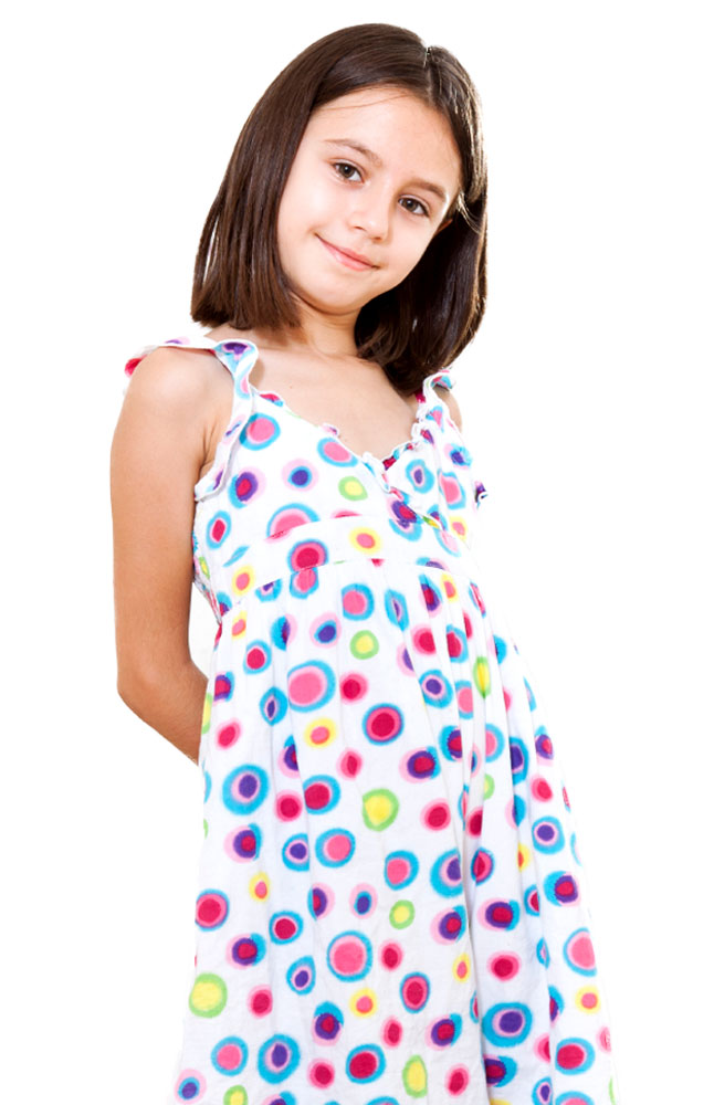 Image for Versatil Girls' Pretty Polkadots Sundress from AuroraESite