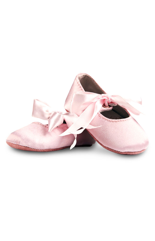 Image for Mayflower Girls' Ballet Slippers with Ribbon from AuroraESite
