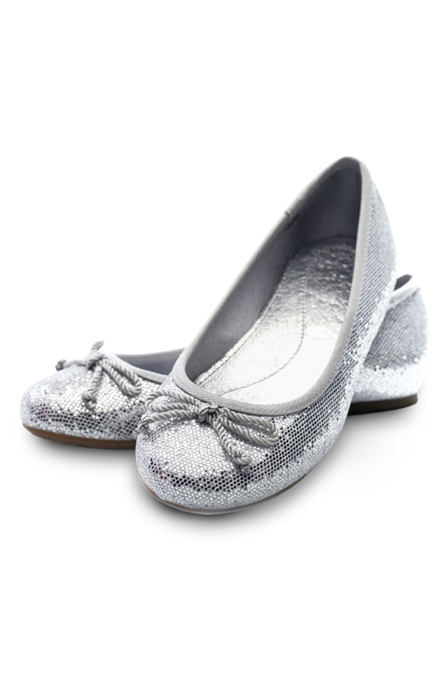 Image for Emery Shiny Ballet Flats from AuroraESite