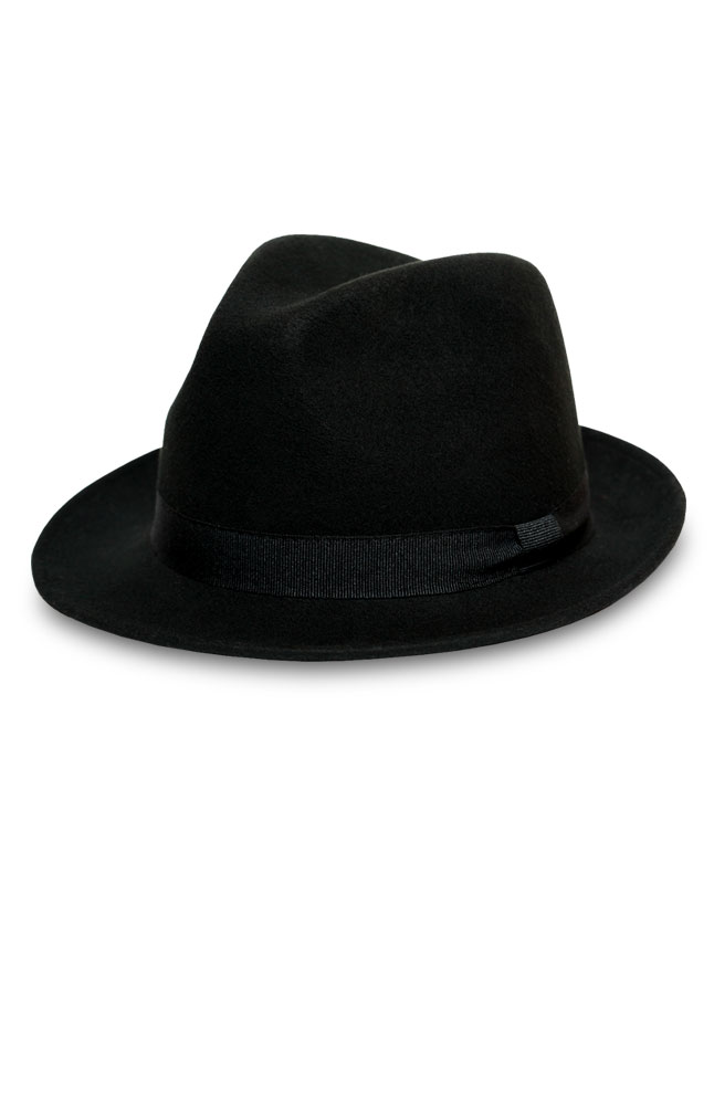Image for Cassetti Soho Black Fedora from AuroraESite