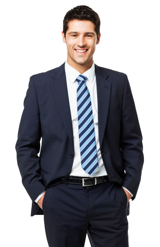Image for Luigi Valenti Navy Blue Formal Suit from AuroraESite