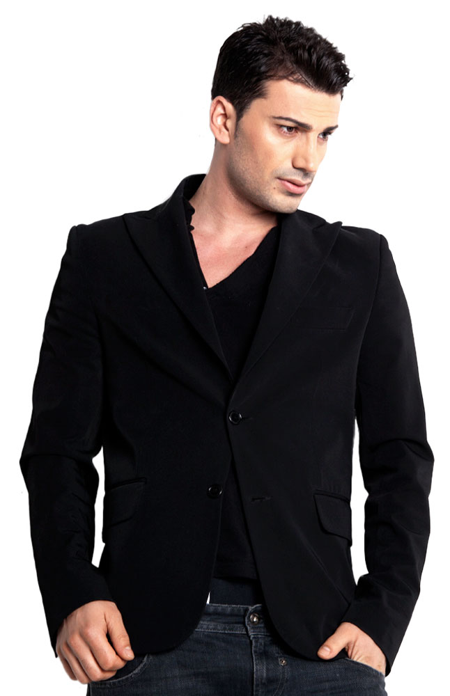 Image for Gusso Flannel Blazer from AuroraESite