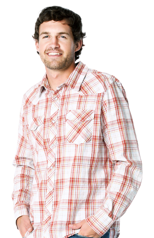 Image for Gusso Peacemaker Plaid Shirt from AuroraESite