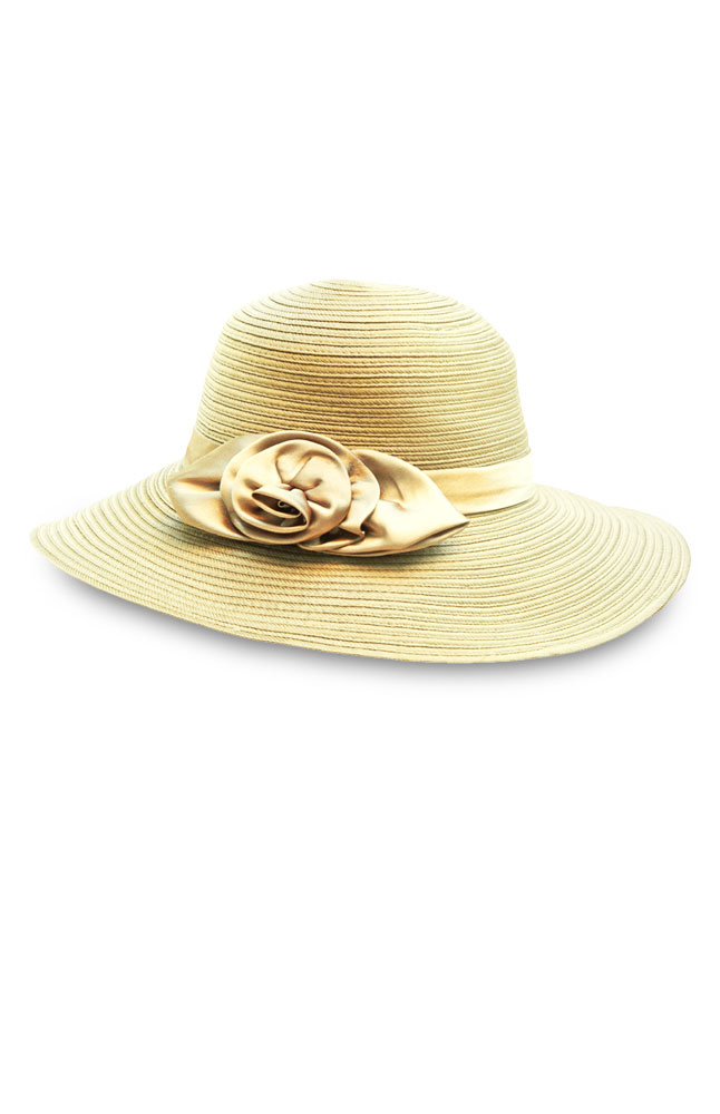Image for Versatil Wide-Brimmed Gray Hat from AuroraESite