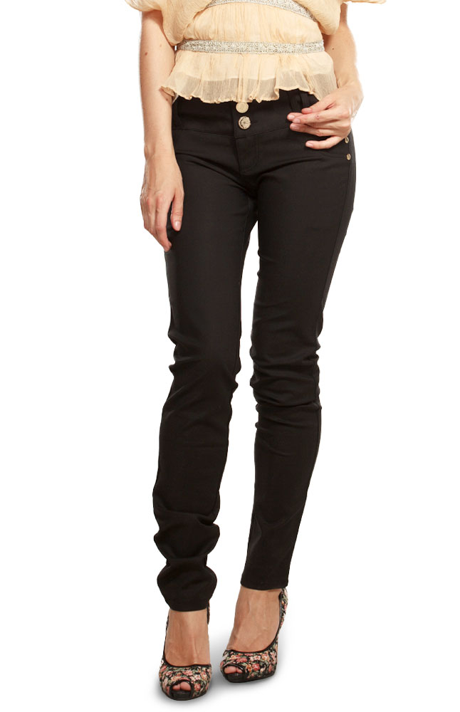 Image for Borsati Black Skinny Jeans from AuroraESite