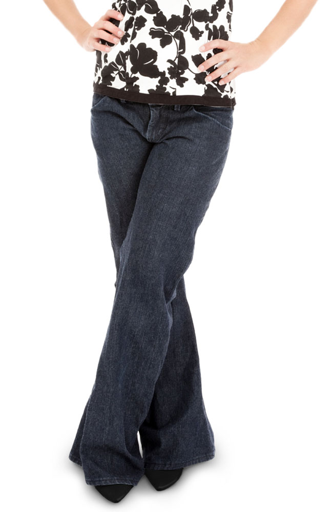 Image for Luigi Valenti Wide-Legged Denim Jeans from AuroraESite