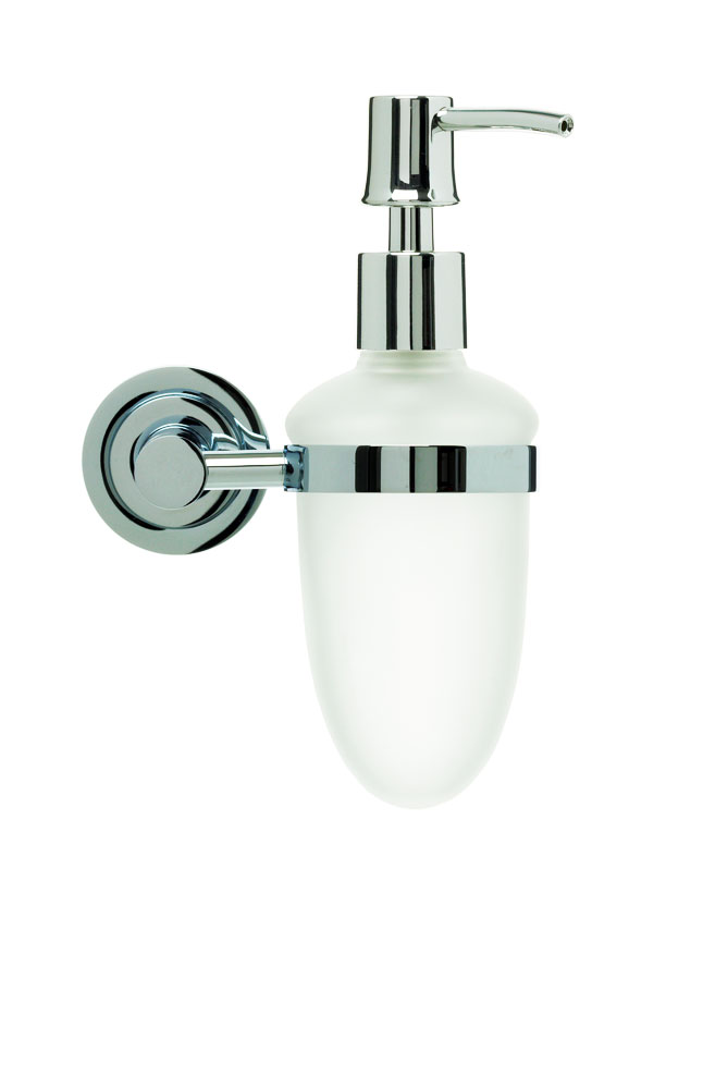 Image for Kerry's Glass Soap Dispenser from AuroraESite