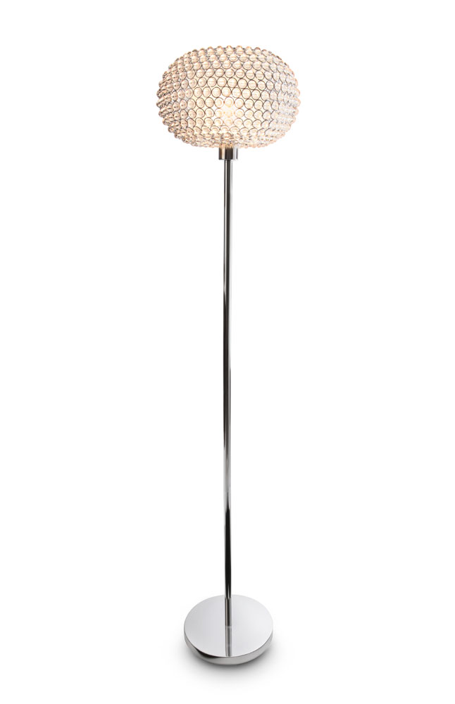 Image for Alumina Long Neck Floor Lamp with Round Shade from AuroraESite